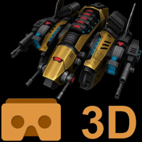 Store MVR product icon: Cardboard 3D VR Space FPS game
